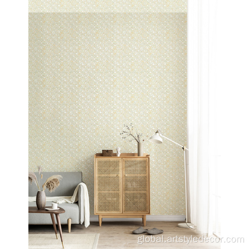 Self-adhesive Non-woven Wallpaper European style large flower non-woven wallpaper Supplier